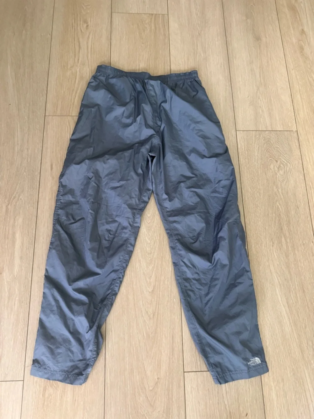 Vintage 90’s The North Face Logo Gorpcore Gray Windbreaker Pants Outdoor